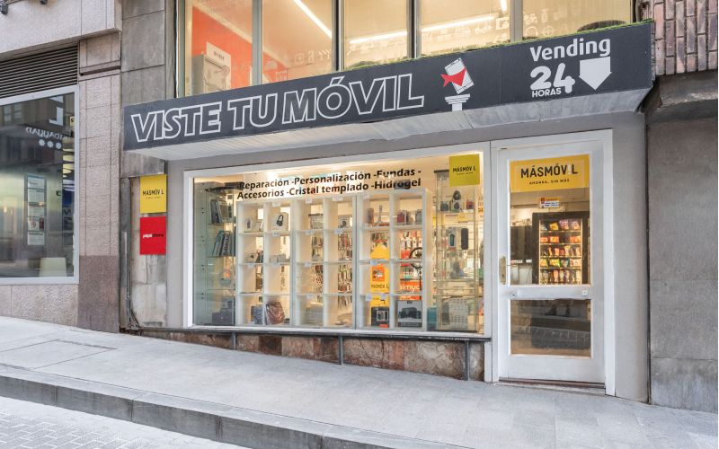 foto de la tienda viste tu móvil