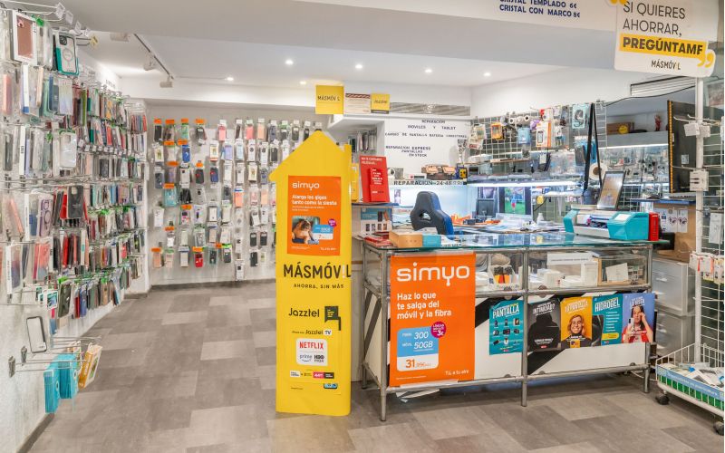 foto de la tienda viste tu móvil